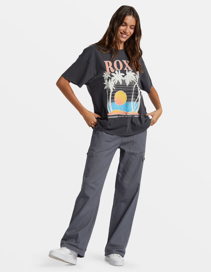 ROXY Bring The Good Vibes Womens Oversized Tee image number 3
