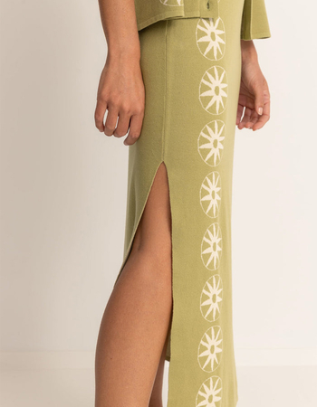 RHYTHM Horizon Knit Womens Midi Skirt Alternative Image