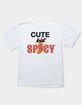 PEPPER Cute But Spicy Unisex Kids Tee image number 1