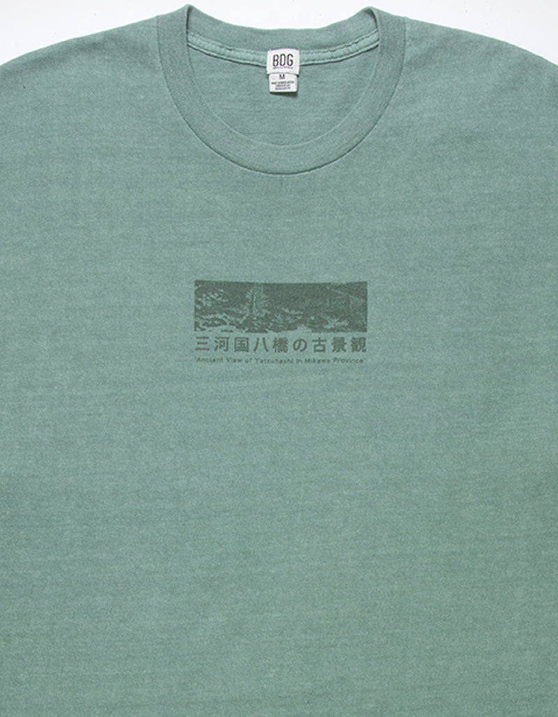 BDG Urban Outfitters Hokusai Landscape Mens Tee image number 5