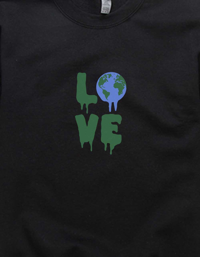 EARTH Love Drip Unisex Crewneck Sweatshirt image number 1
