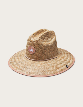HEMLOCK HAT CO. Red Clay Straw Lifeguard Hat