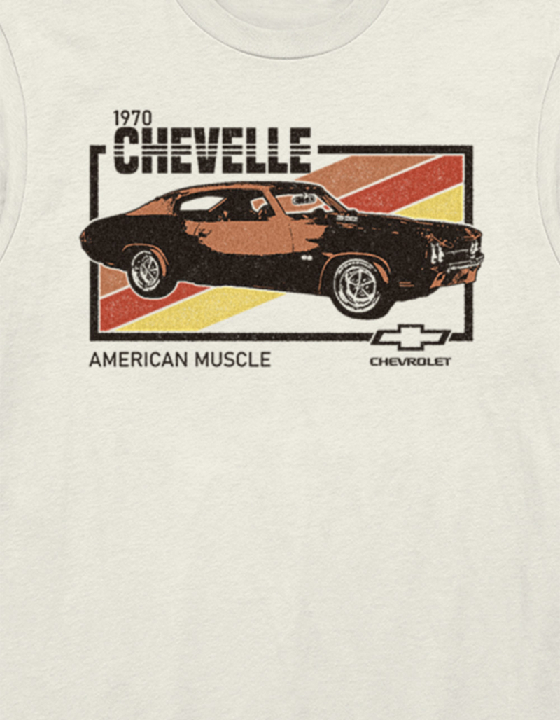 GENERAL MOTORS Chevy 1970 Chevelle Unisex Tee image number 1
