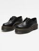 DR. MARTENS 1461 Quad Smooth Leather Womens Platform Shoes image number 1