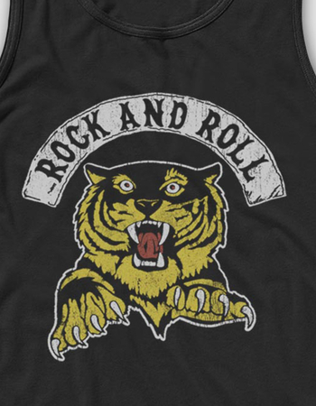 MUSIC Rock And Roll Tiger Unisex Tank Top