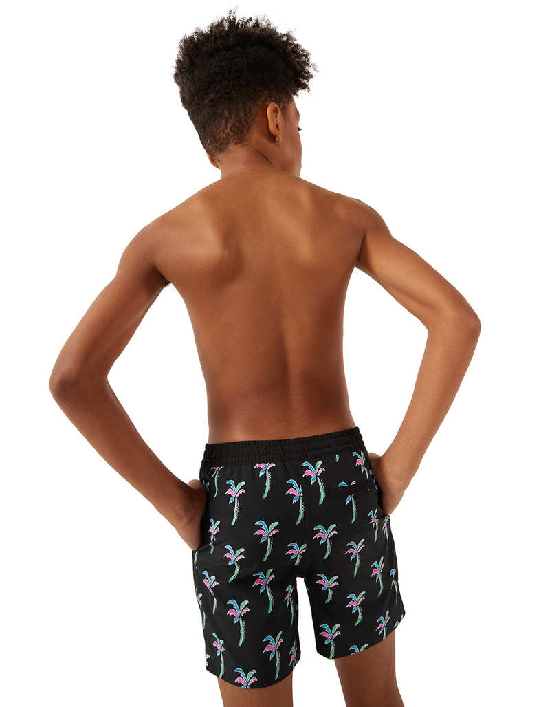 CHUBBIES Havana Nights Boys Lined Classic Swim Shorts image number 3