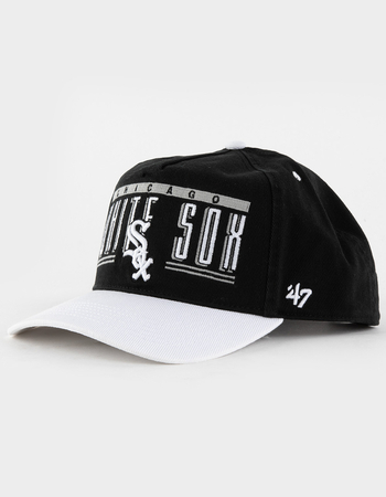 47 BRAND Chicago White Sox Cooperstown Double Header Baseline ’47 Hitch Snapback Hat