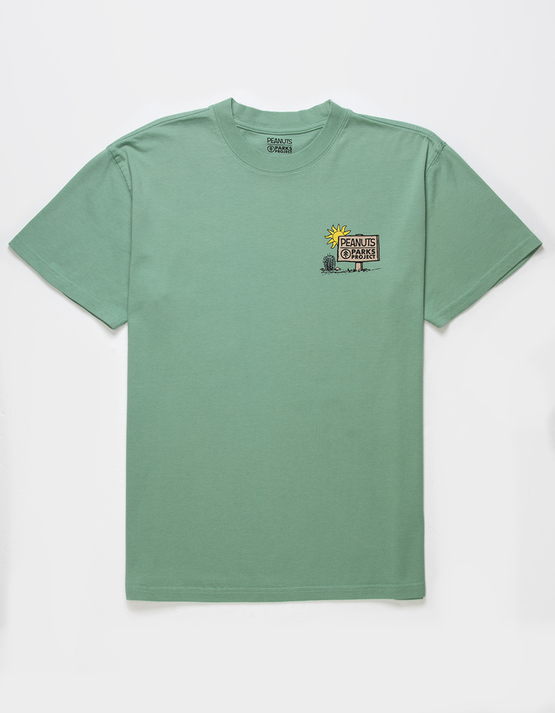 PARKS PROJECT x Peanuts Leave It Better Than You Found It Mens Tee image number 1