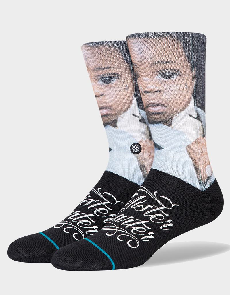 STANCE x Lil Wayne Mister Carter Mens Crew Socks image number 0