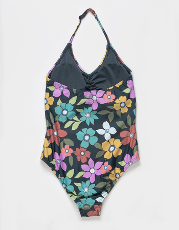O'NEILL Layla Floral Cinched Girls One Piece Swimsuit
