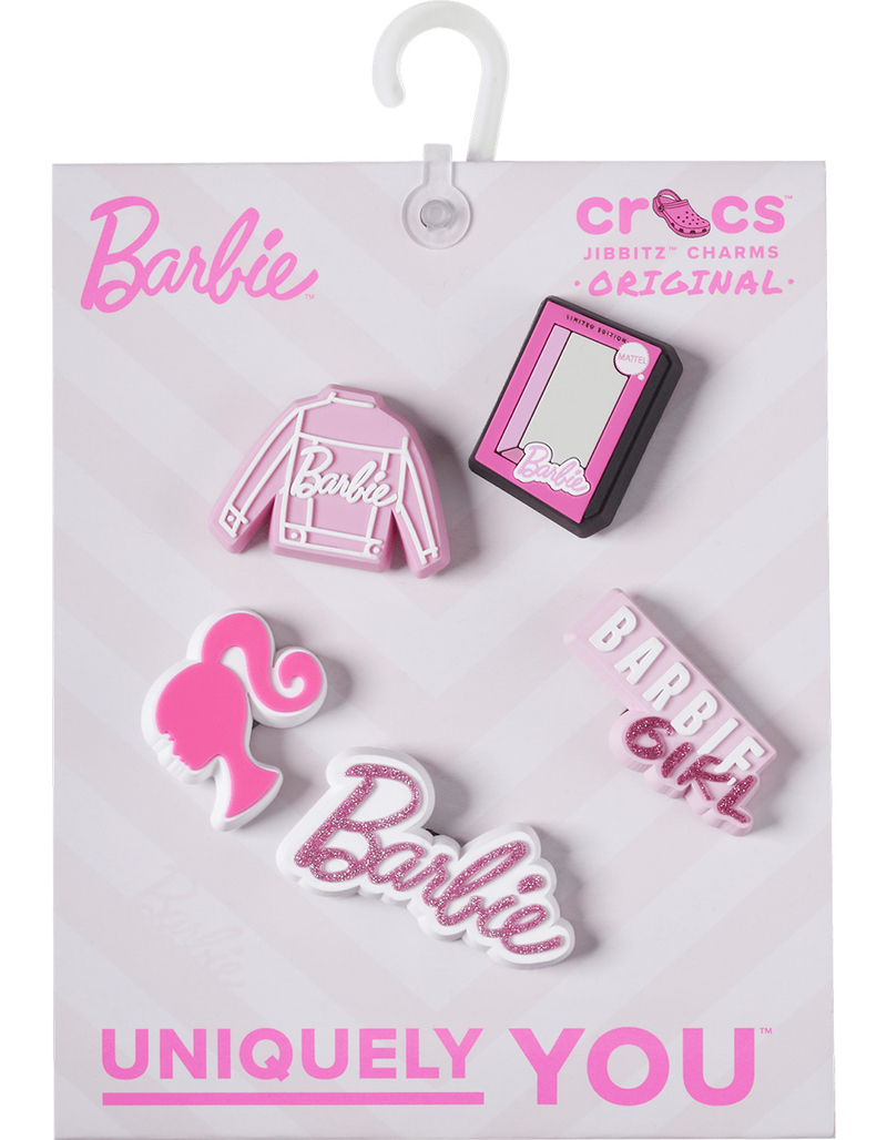 CROCS Barbie Pink 5 Pack Jibbitz™ Charms image number 2