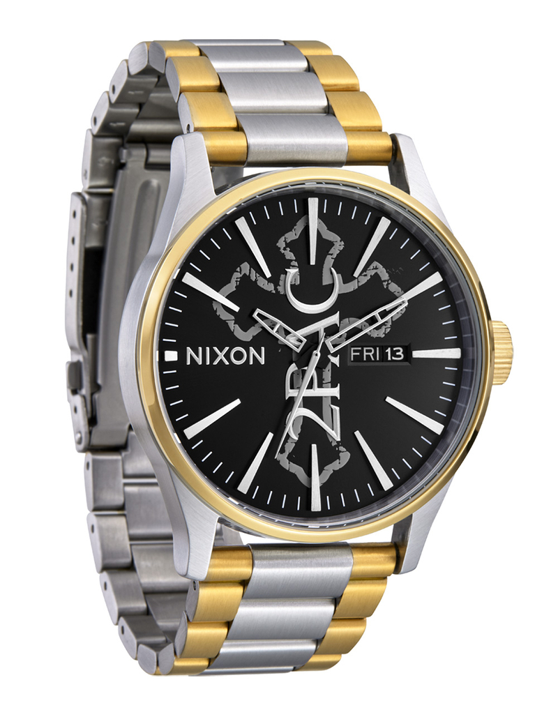 NIXON x 2PAC Sentry Stainless Steel Watch image number 1