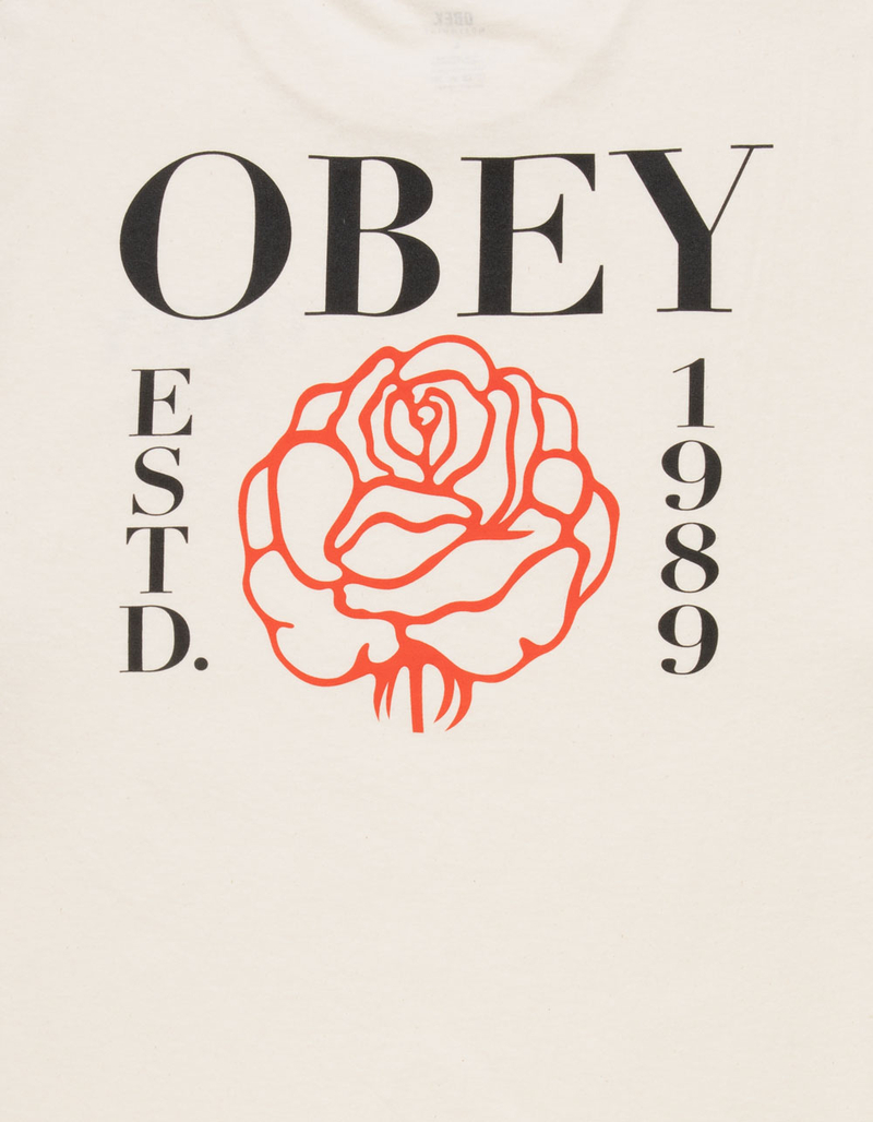 OBEY Fiore Mens Tee image number 4