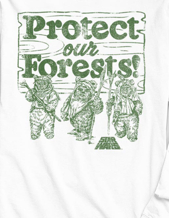 STAR WARS Protect Our Forest Unisex Long Sleeve Tee