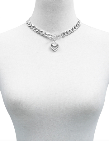 JUICY COUTURE Chain Heart Pendant Necklace