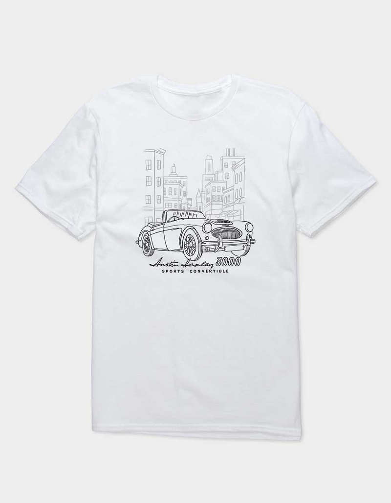 AUSTIN HEALEY Convertible Outline Unisex Tee image number 0
