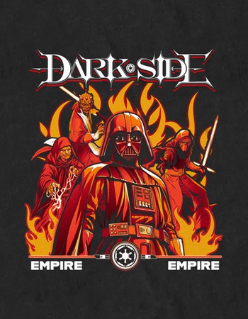 STAR WARS Dark Side Flames Unisex Tee