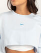NIKE Sportswear French Terry Womens Crop Crewneck Sweatshirt image number 2