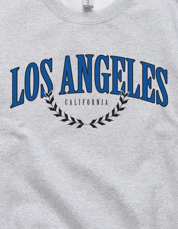 LOS ANGELES Olive Branch Unisex Crewneck Sweatshirt