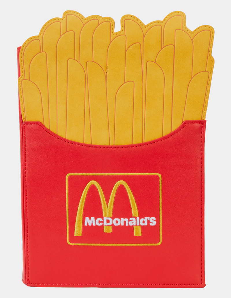 LOUNGEFLY McDonald's French Fries Refillable Stationery Journal image number 0