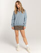 TILLYS Quarter Zip Womens Sweatshirt image number 4