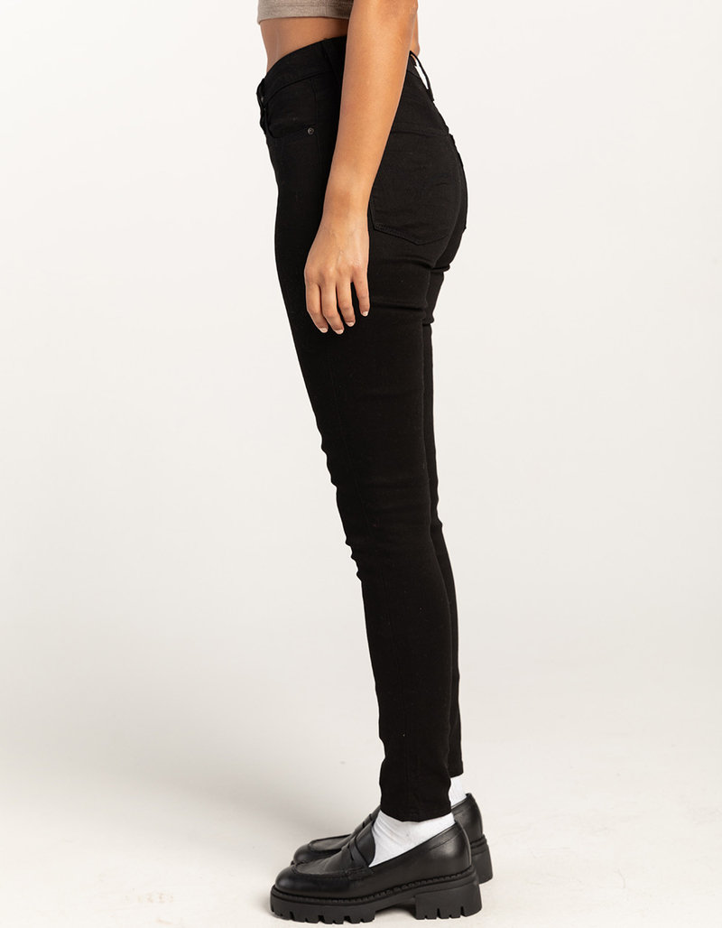 LEVI'S 721 High Rise Skinny Womens Jeans - Soft Black image number 2