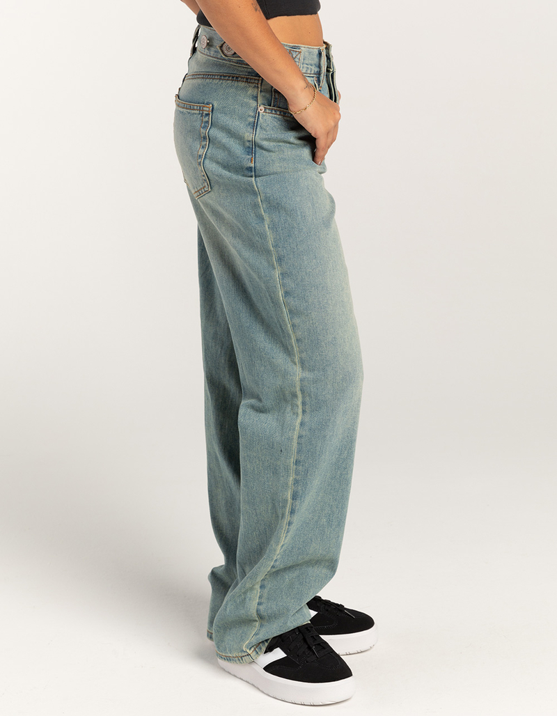 RSQ Womens Low Slung Baggy Jeans image number 2