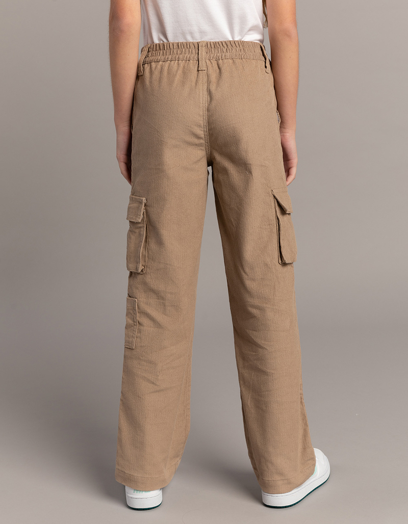 RSQ Girls Corduroy Cargo Pants image number 4