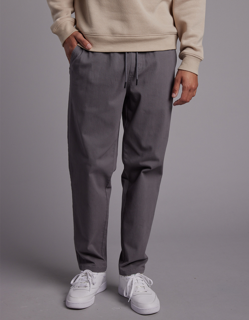 RSQ Mens Twill Pull On Pants image number 1