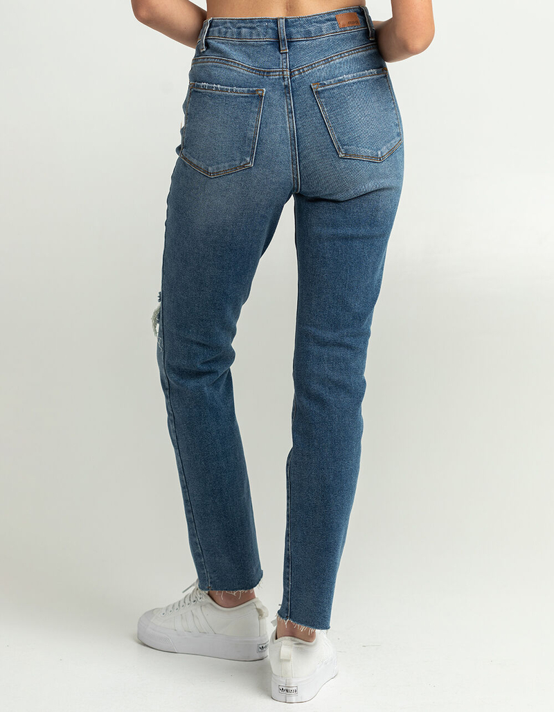 RSQ High Rise Straight Leg Womens Jeans image number 3