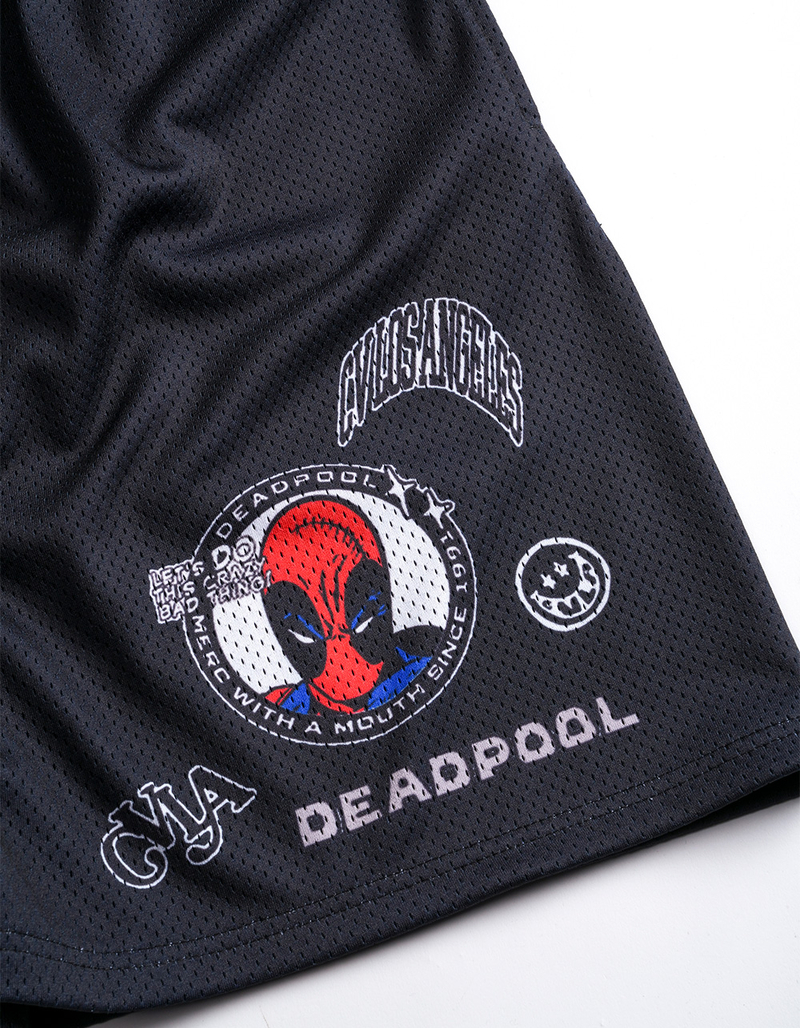 CVLA x DEADPOOL & WOLVERINE Deadpool Mesh Shorts image number 7