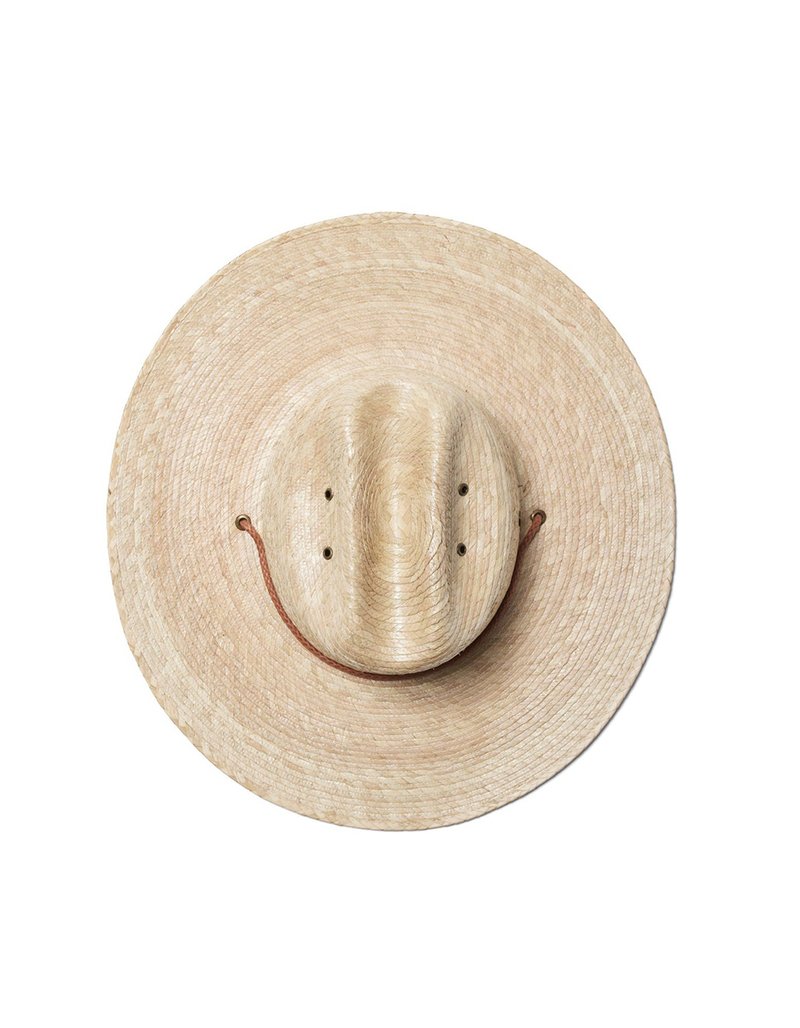 HEMLOCK HAT CO. Monterrey In Natural Straw Rancher Hat image number 3