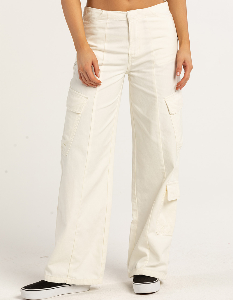 FULL TILT Low Rise Invisible Waist Womens Cargo Pants image number 1