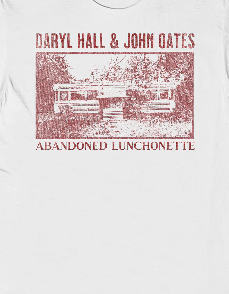 HALL AND OATES Abandoned Lunchonette Unisex Tee image number 1