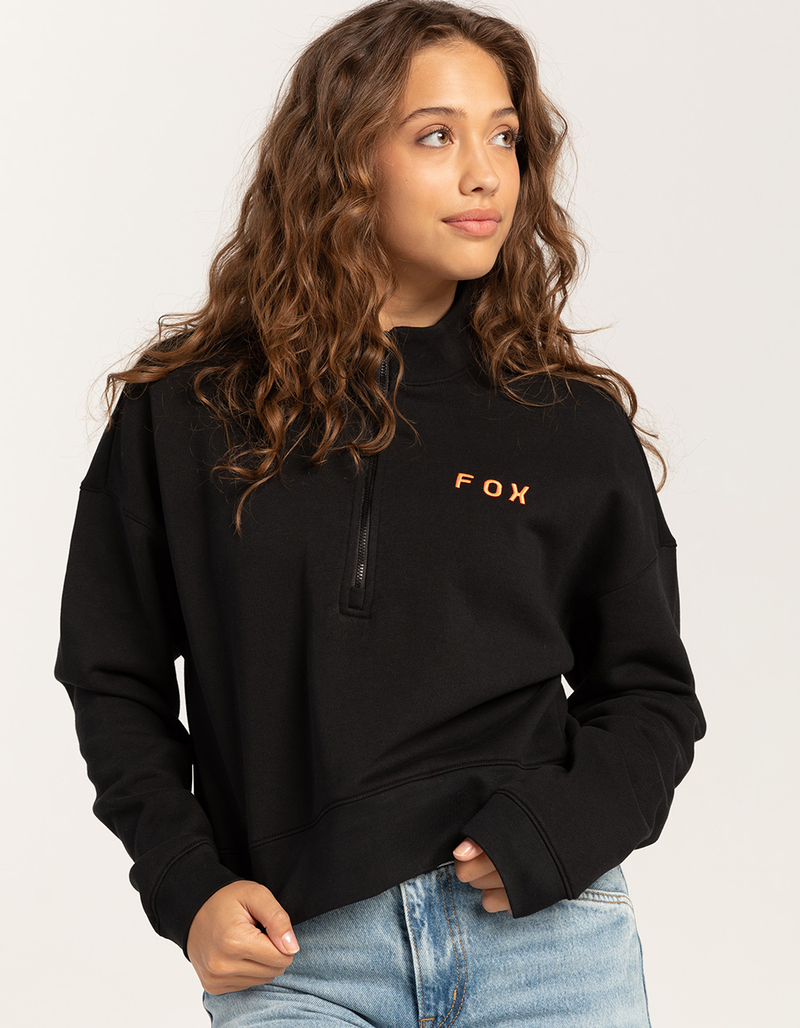 FOX Magnetic Quarter Zip Womens Pullover Sweatshirt image number 0
