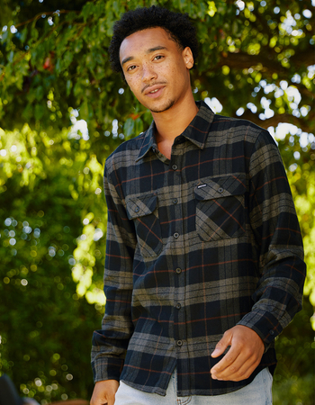 BRIXTON Bowery Mens Flannel Primary Image