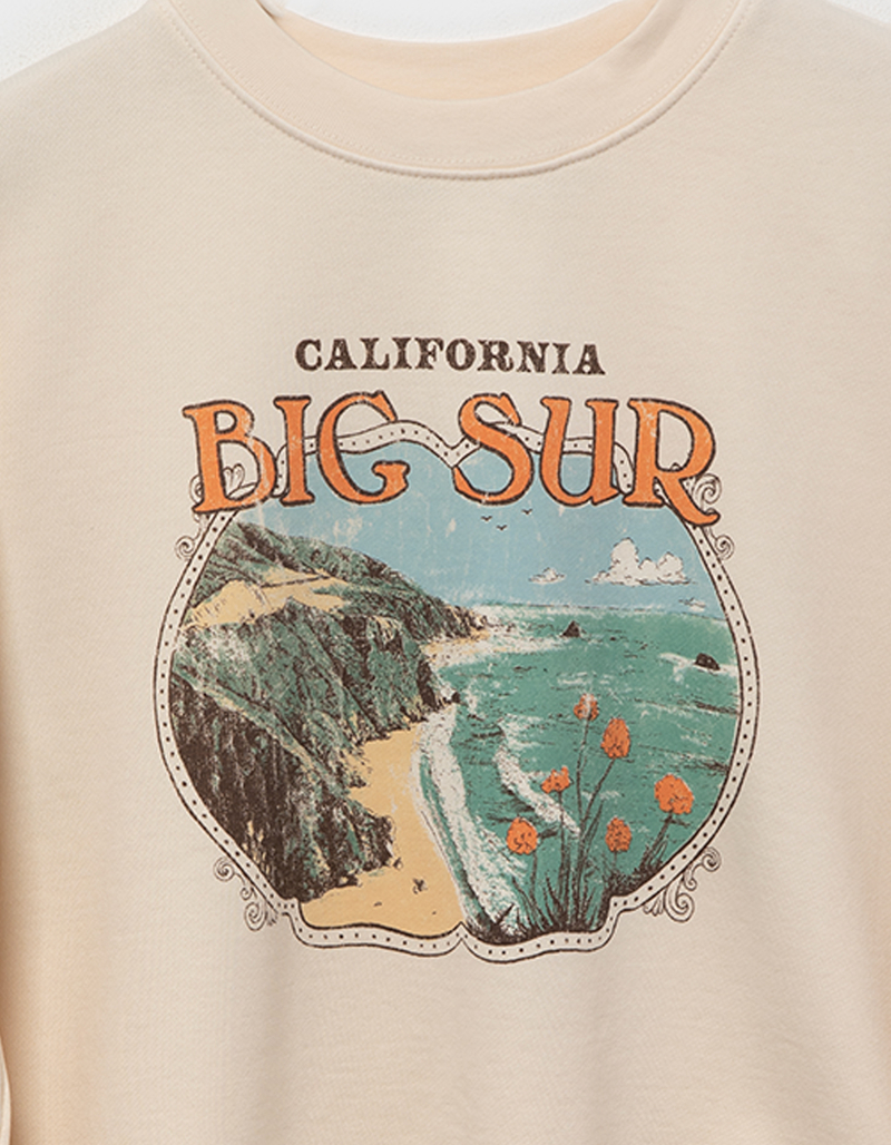 GIRL DANGEROUS Big Sur Girls Crewneck Sweatshirt image number 1