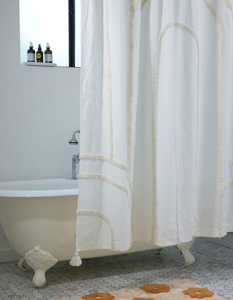 Tufted Arches Shower Curtain image number 0