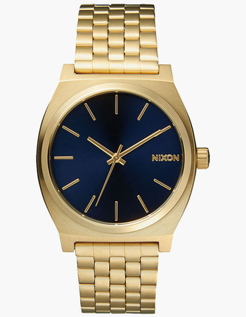 NIXON Time Teller Gold & Blue Watch