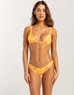 KULANI KINIS Tangerine Dreams Triangle Bikini Top image number 4
