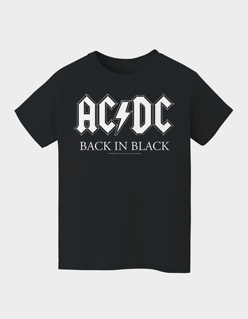 AC/DC Back In Black Unisex Kids Tee