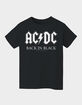 AC/DC Back In Black Unisex Kids Tee image number 1