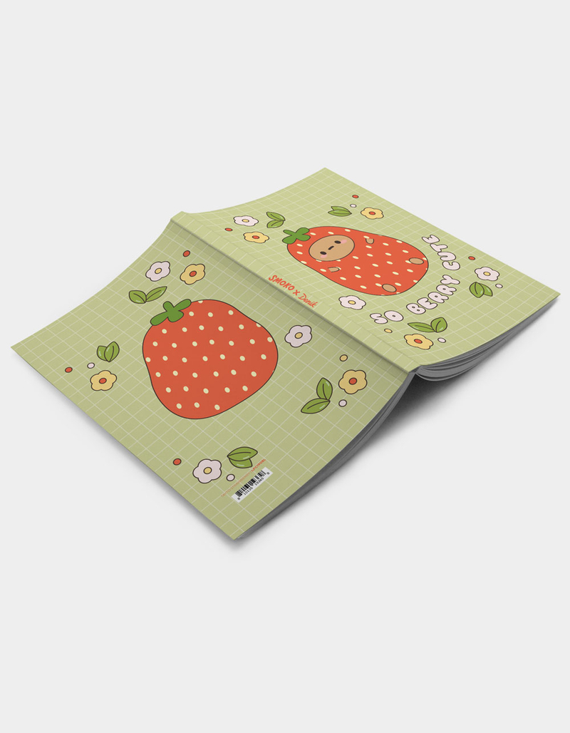 SMOKO Tayto Strawberry Layflat Notebook image number 1
