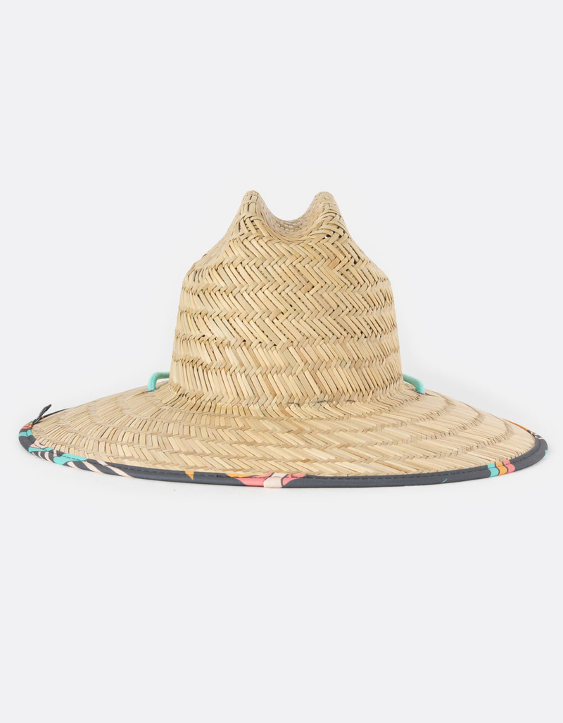 HEMLOCK HAT CO. Lucy Kids Straw Lifeguard Hat image number 2
