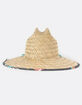 HEMLOCK HAT CO. Lucy Kids Straw Lifeguard Hat image number 3