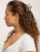 FULL TILT Star Charm Metal Hair Claw Clip image number 3