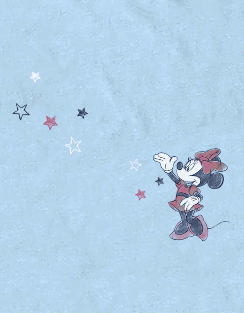 DISNEY Minnie Mouse Americana Stars Unisex Tee image number 1