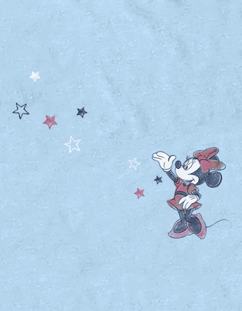 DISNEY Minnie Mouse Americana Stars Unisex Tee