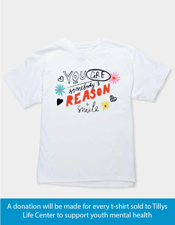 TLC x Mental Health Month You Are The Reason Unisex Kids Tee