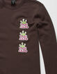 HUF Crown Stack Mens Crewneck Sweatshirt image number 2
